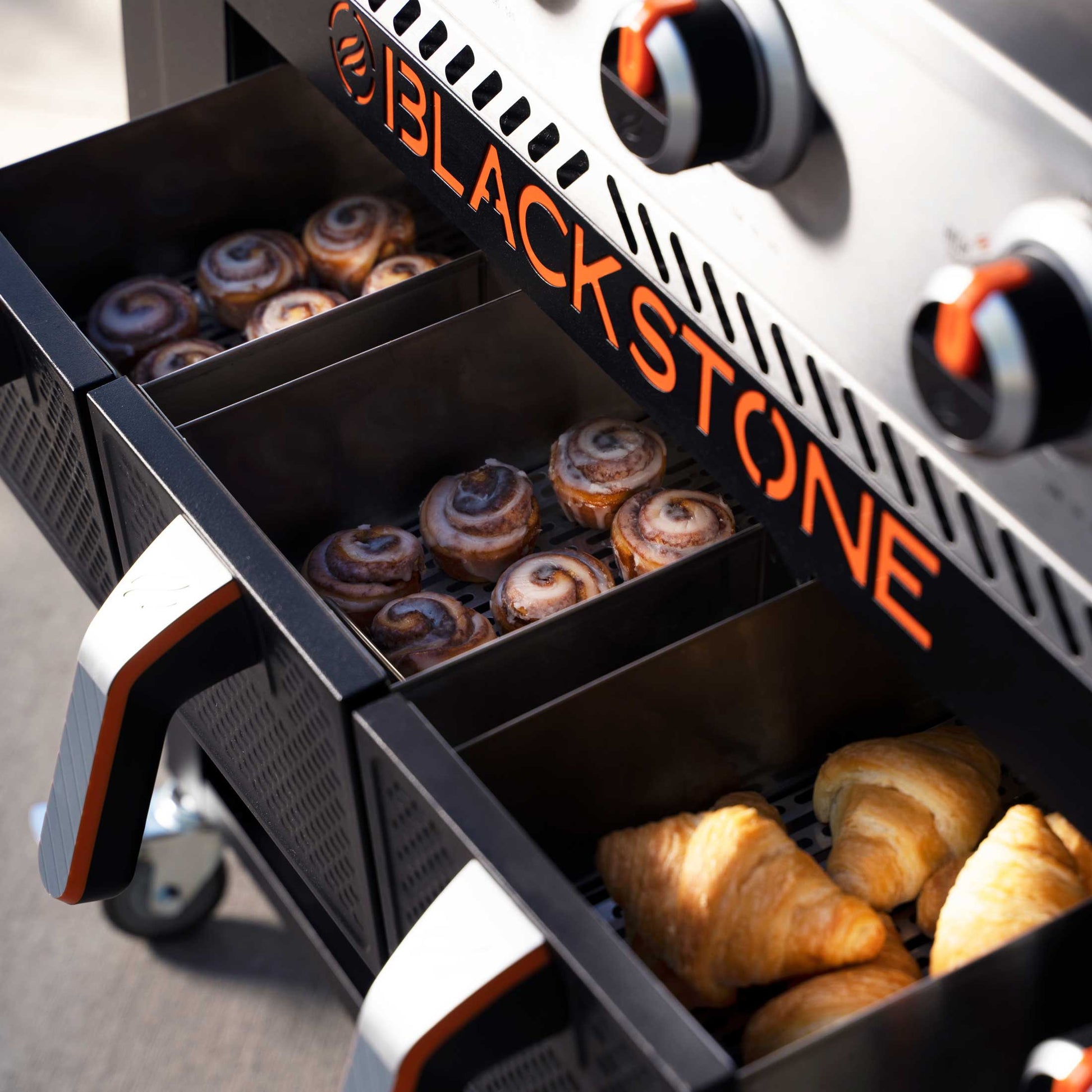 The Foalyard Blackstone 36-inch Gas Griddle Plus AirFryer Combo and Hood - air fryers