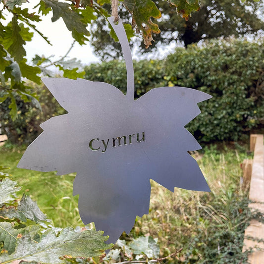 The Foalyard PoppyForge Falling Leaves Cymru Wales Welsh