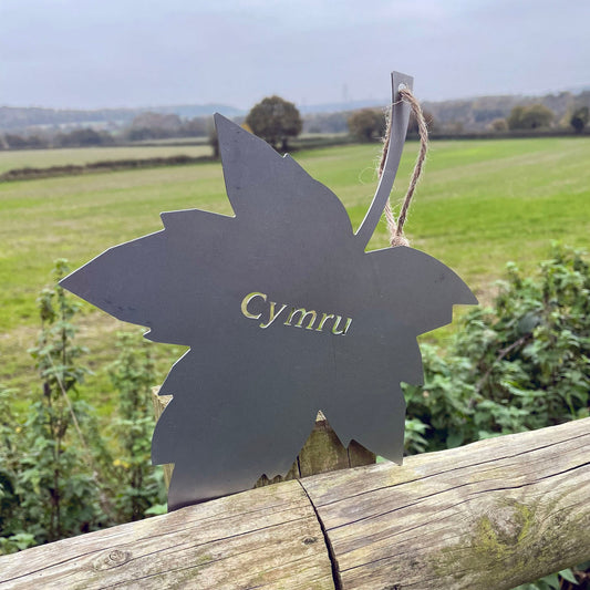 The Foalyard PoppyForge Falling Leaves Cymru Welsh Wales