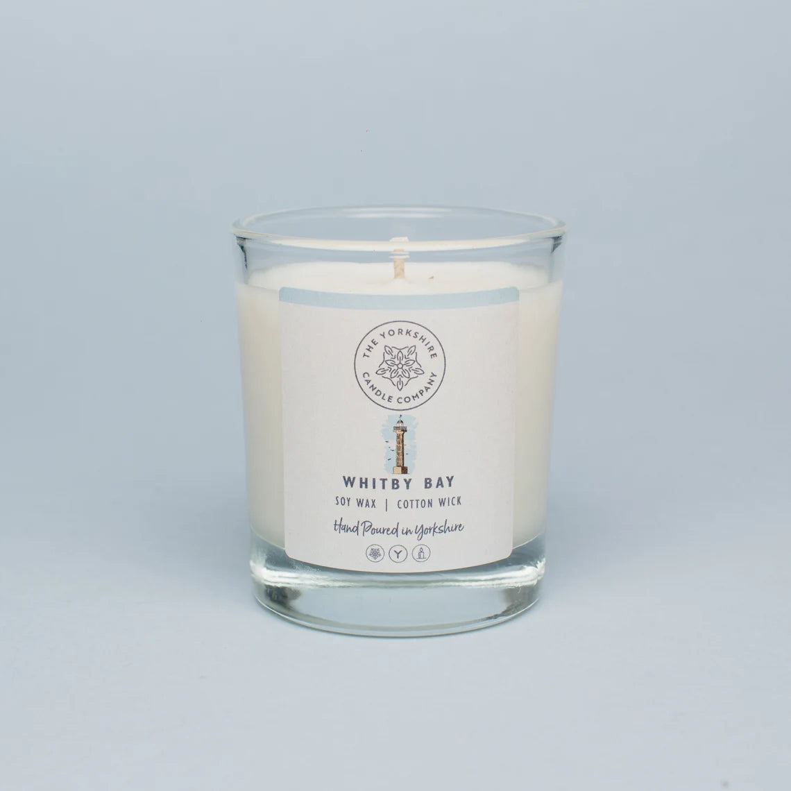 The Foalyard Whitby Harbour Candle Glass Tumbler