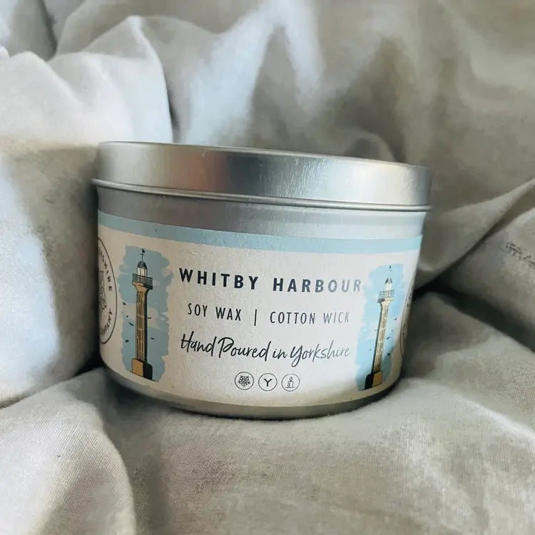 The Foalyard Whitby Harbour Scented Tin Candle