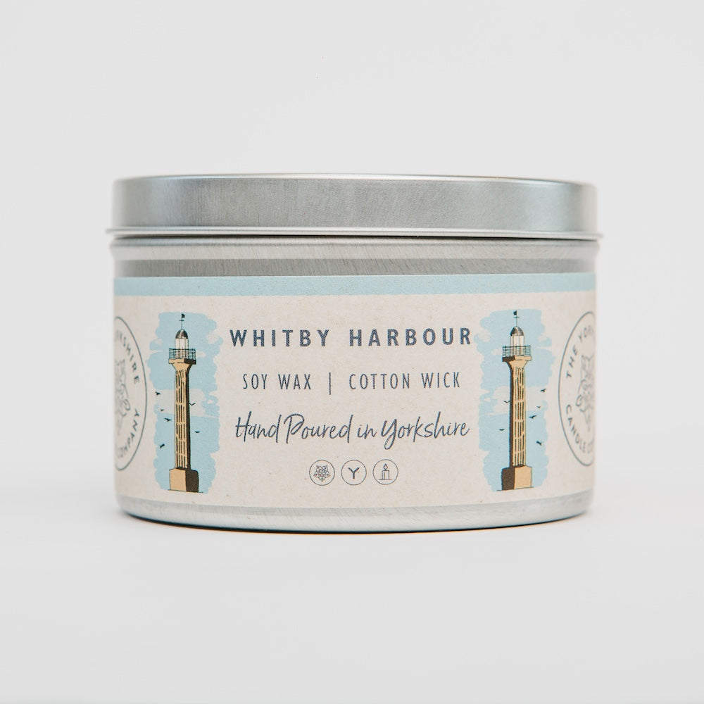 The Foalyard Whitby Harbour Tin Candle