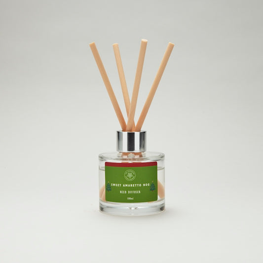 The Foalyard Yorkshire Candle Company Sweet Amaretto Nog Reed Diffuser