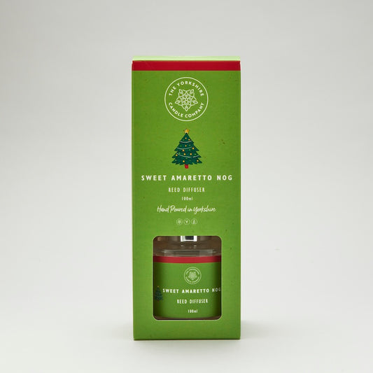 The Foalyard Yorkshire Candle Company Sweet Amaretto Nog Reed Diffuser gift