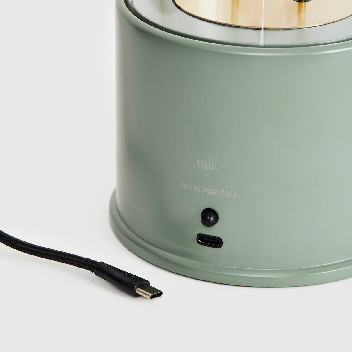 The Muse 1.0 Portable Lamp in Pleasure Garden Green - Set of 2