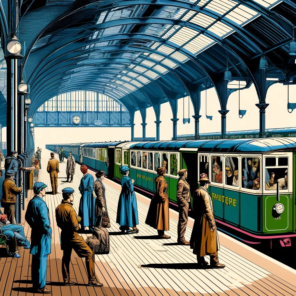 Timebound Tracks Canvas