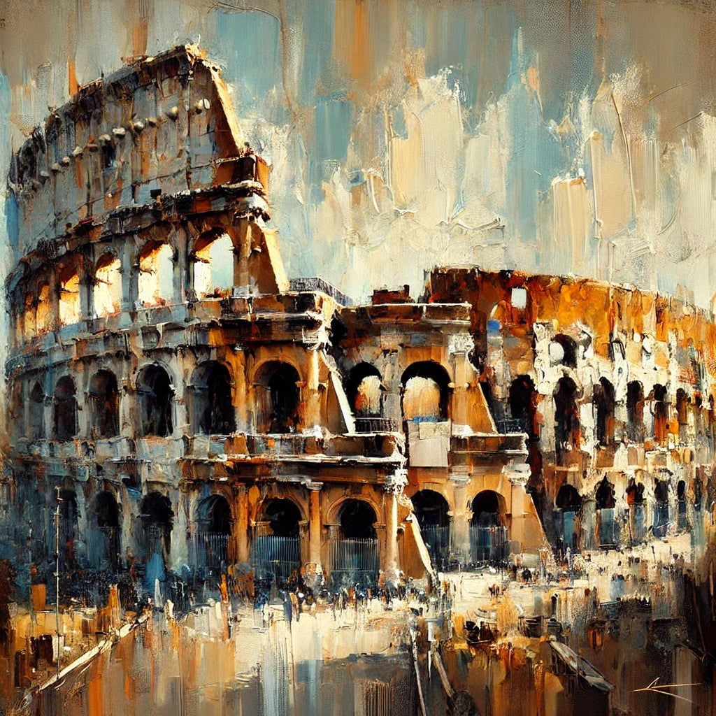 Timeless Colosseum Canvas