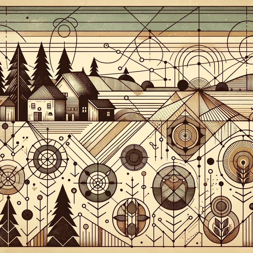 Timeless Countryside Canvas