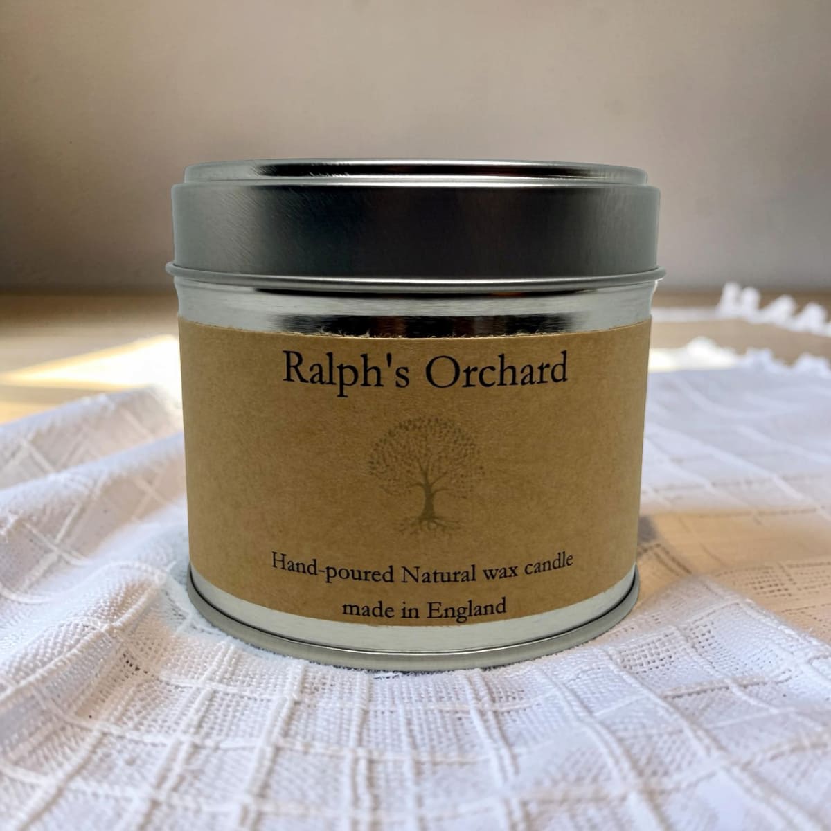 Unscented Natural Wax Candles