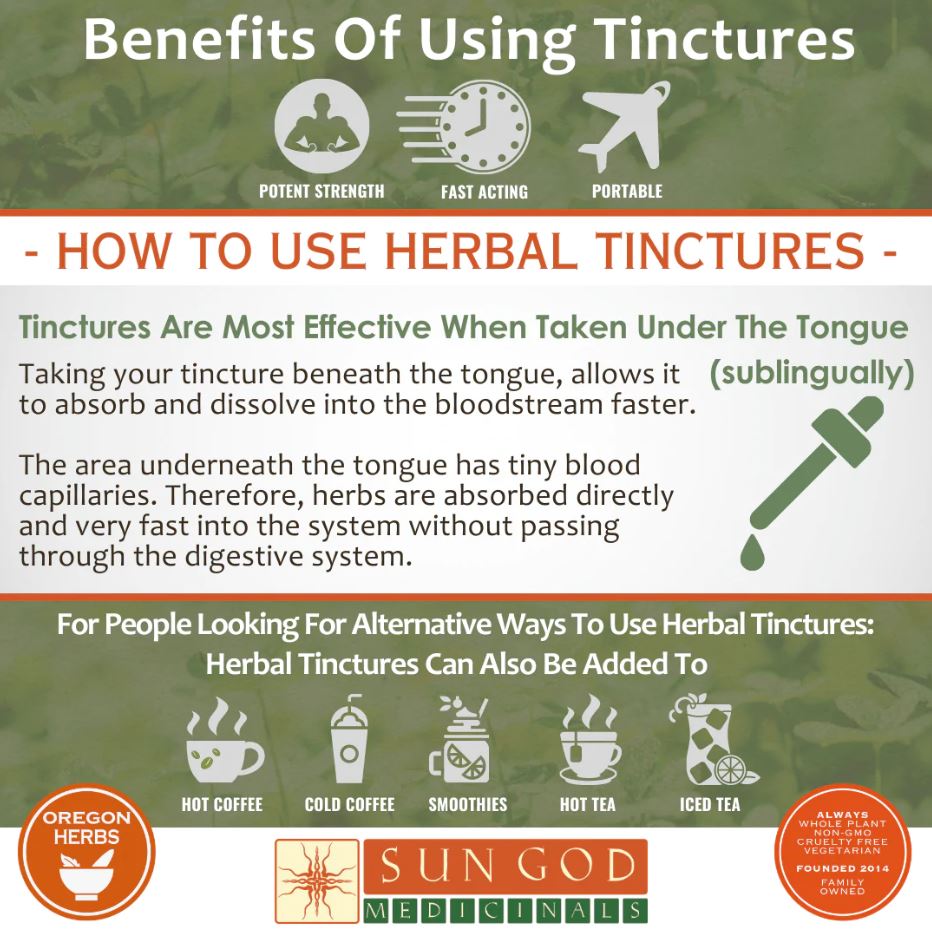 MENTAL EASE Organic Herbal Tinctures - Slow & Calm the Mind