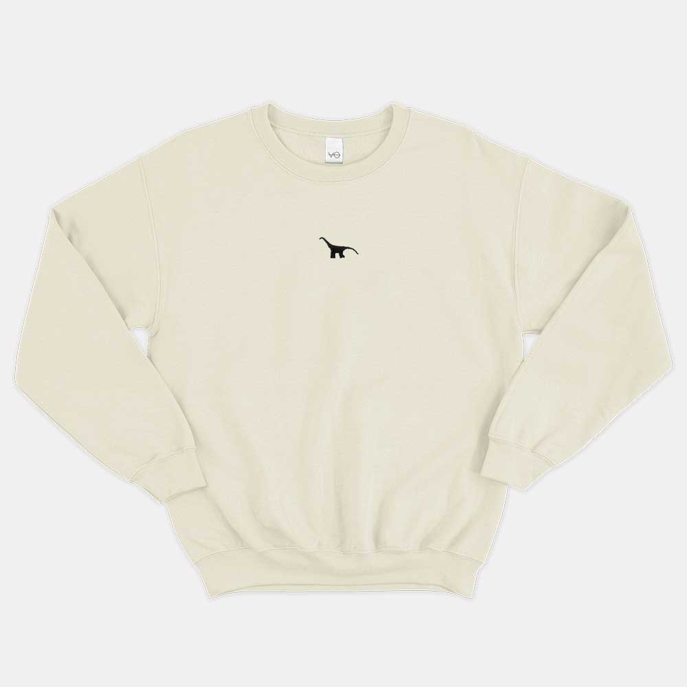 Tiny Embroidered Dino Sweatshirt (Unisex)
