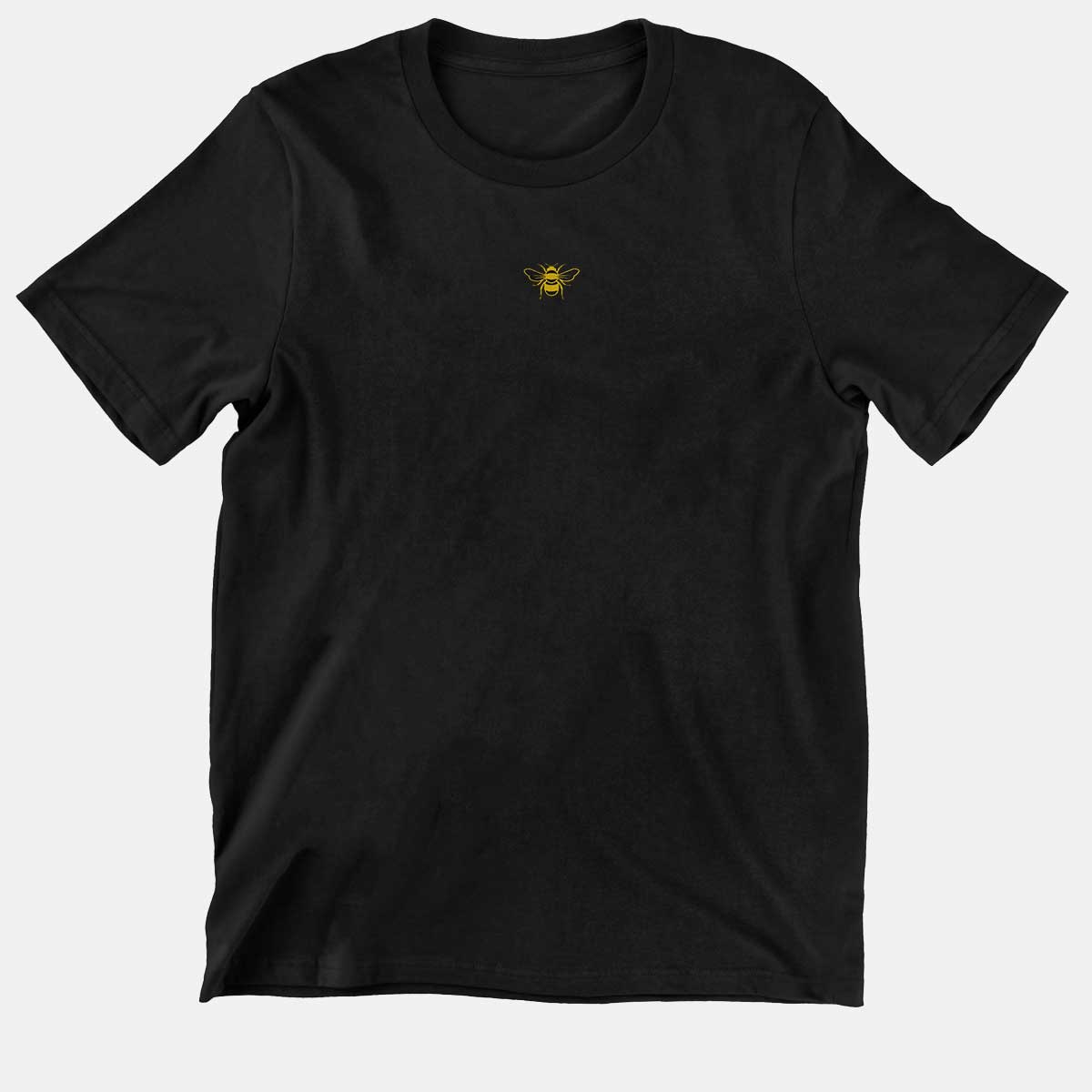 Tiny Embroidered Bumble Bee Kids T-Shirt (Unisex)