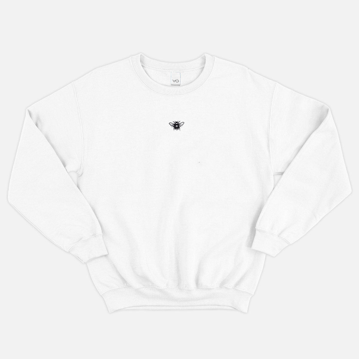 Tiny Embroidered Bumble Bee Sweatshirt (Unisex)