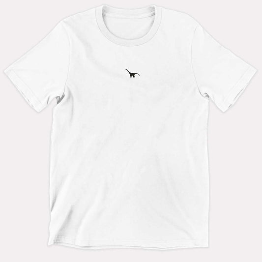 Tiny Embroidered Dinosaur Kids T-Shirt (Unisex)