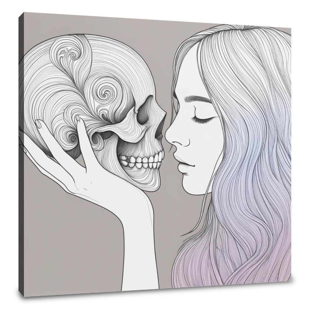 Serene Secrets Canvas