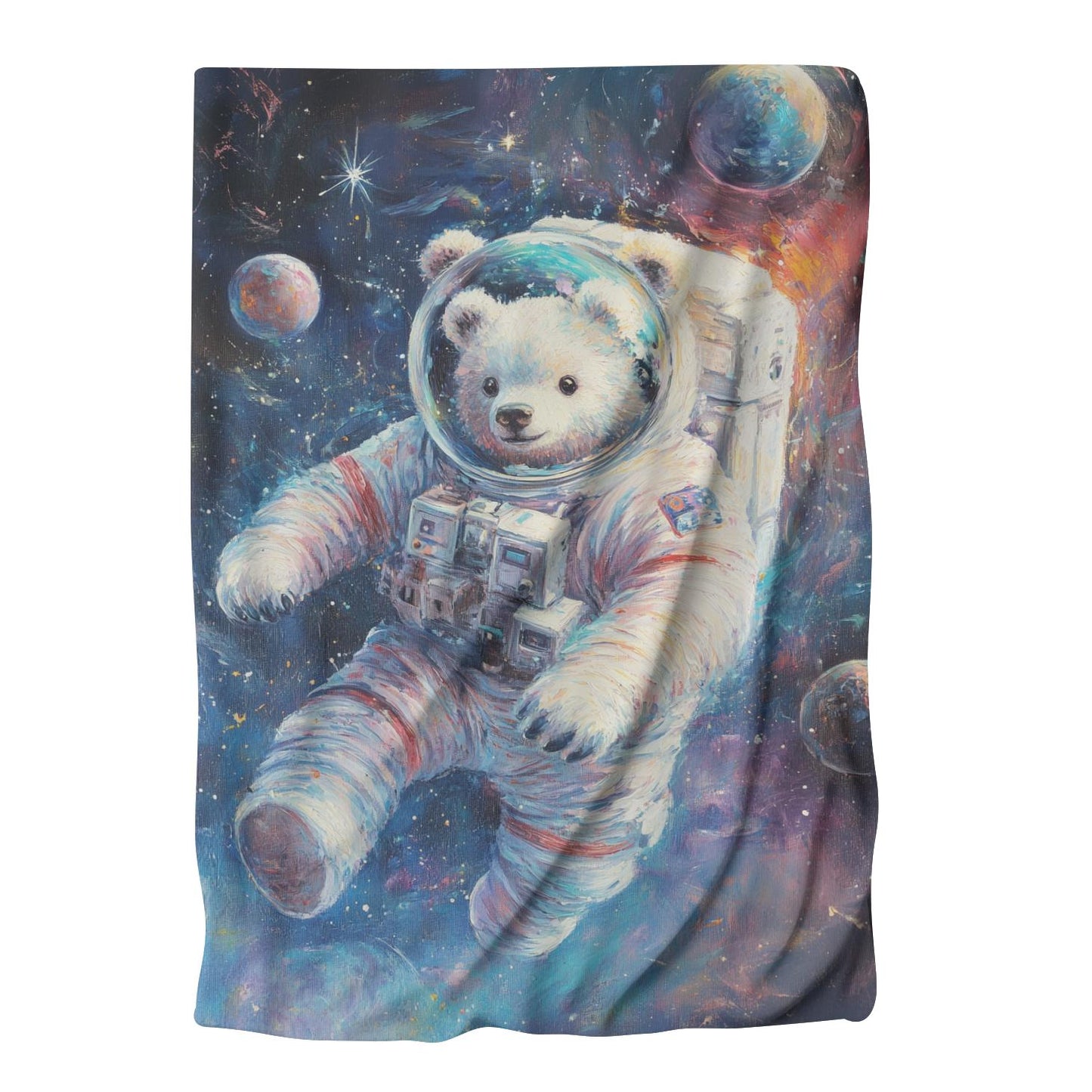 Cosmic Bear Blanket