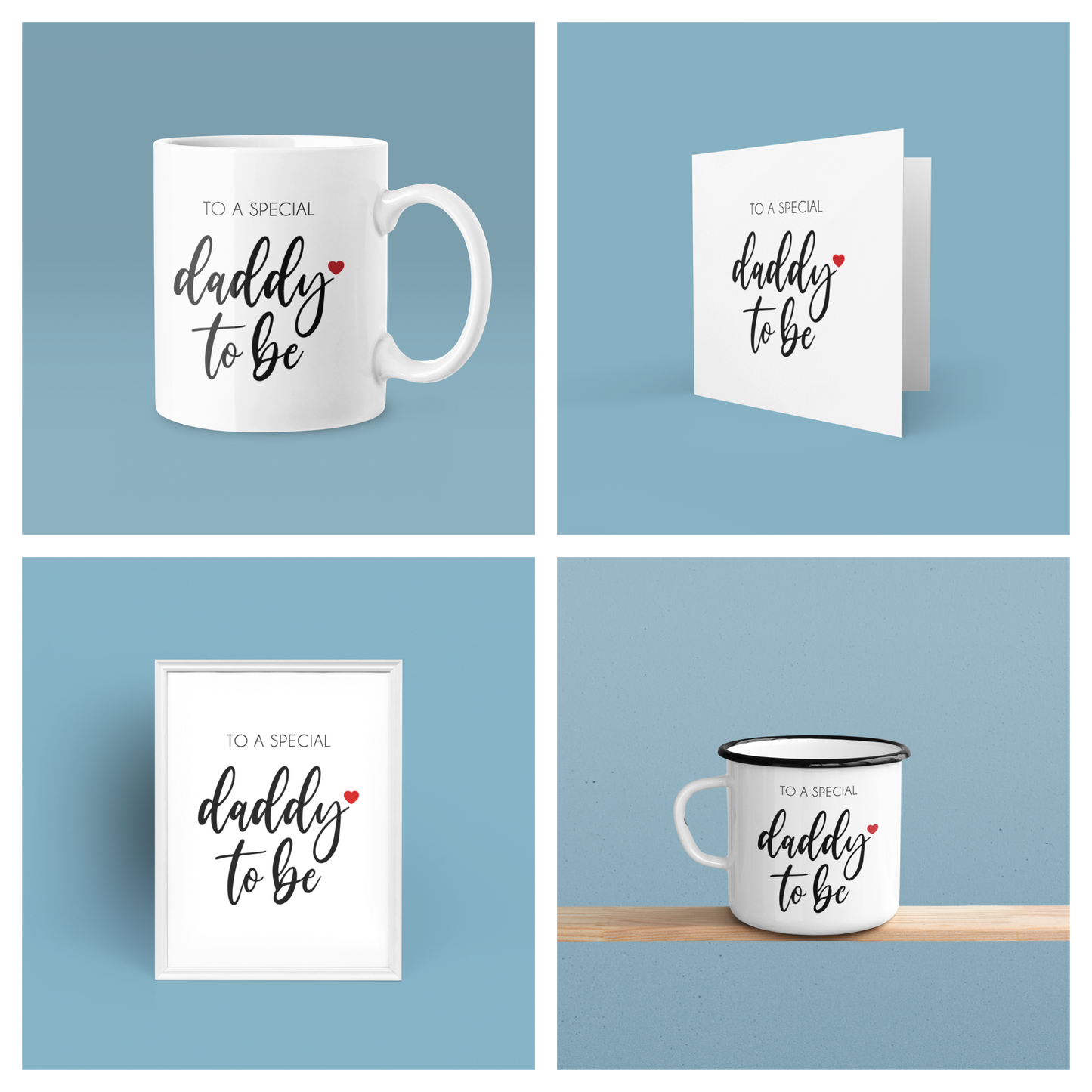 Personalised To A Special Daddy To Be Fathers Day Collection