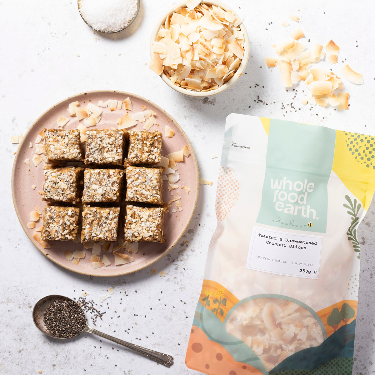 Toasted & Unsweetened Coconut Slices