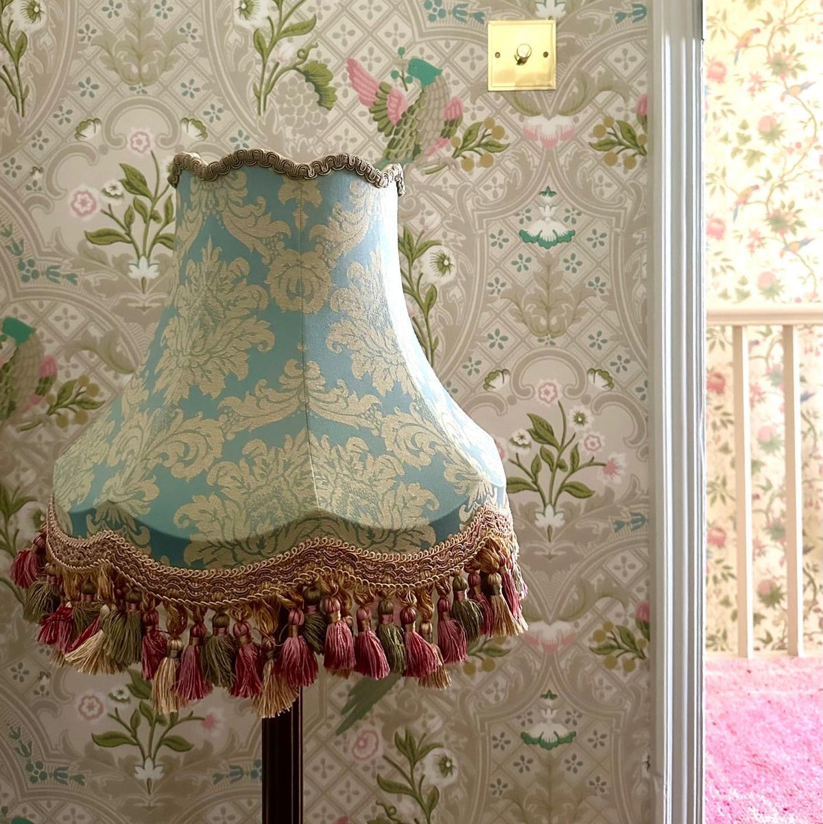 The Topaz Damask Lampshade