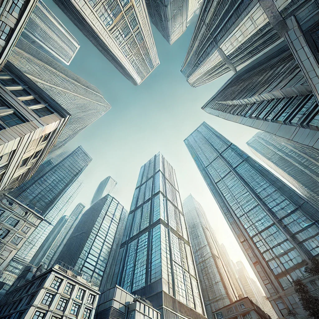 Towering Skyscraper Canvas