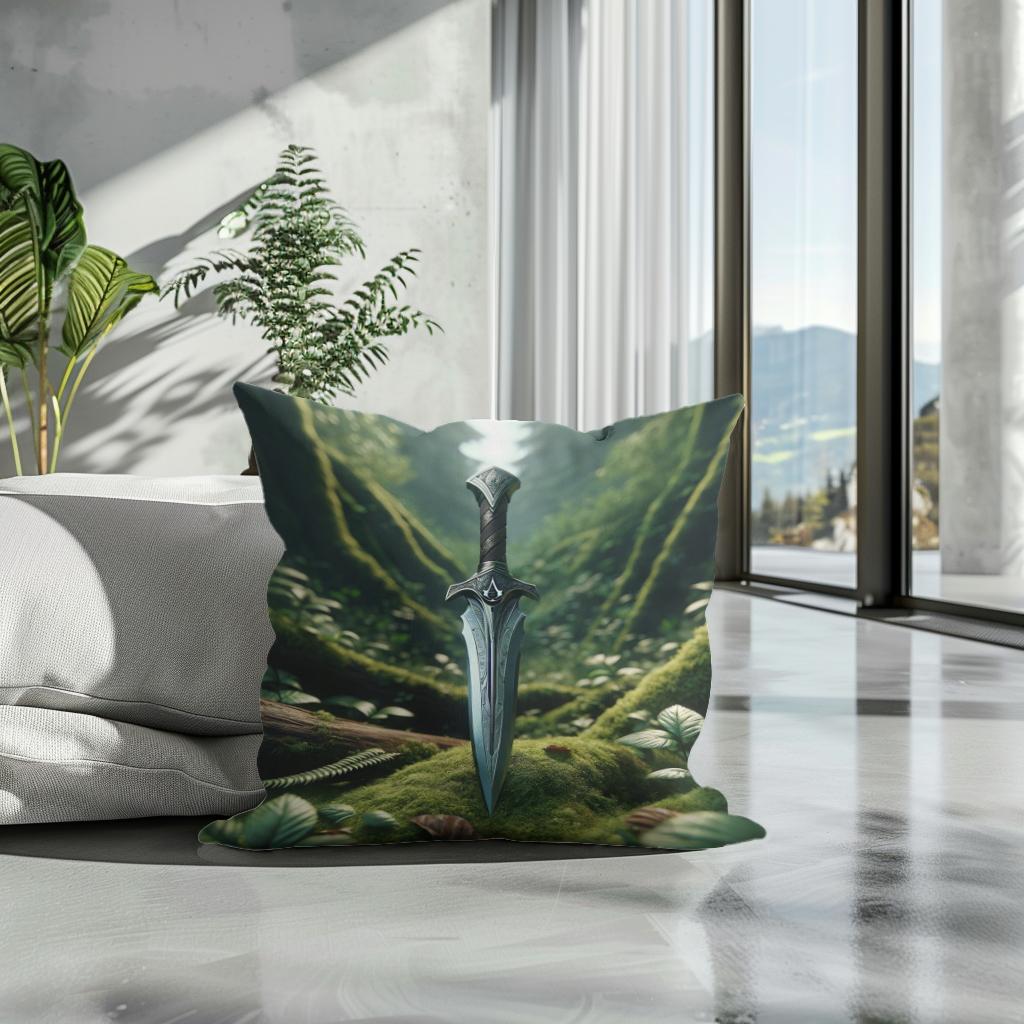 Forest Stealth Cotton Cushion