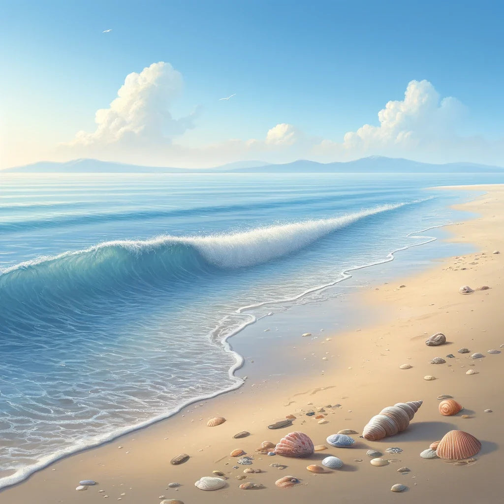 Tranquil Beachscape Canvas