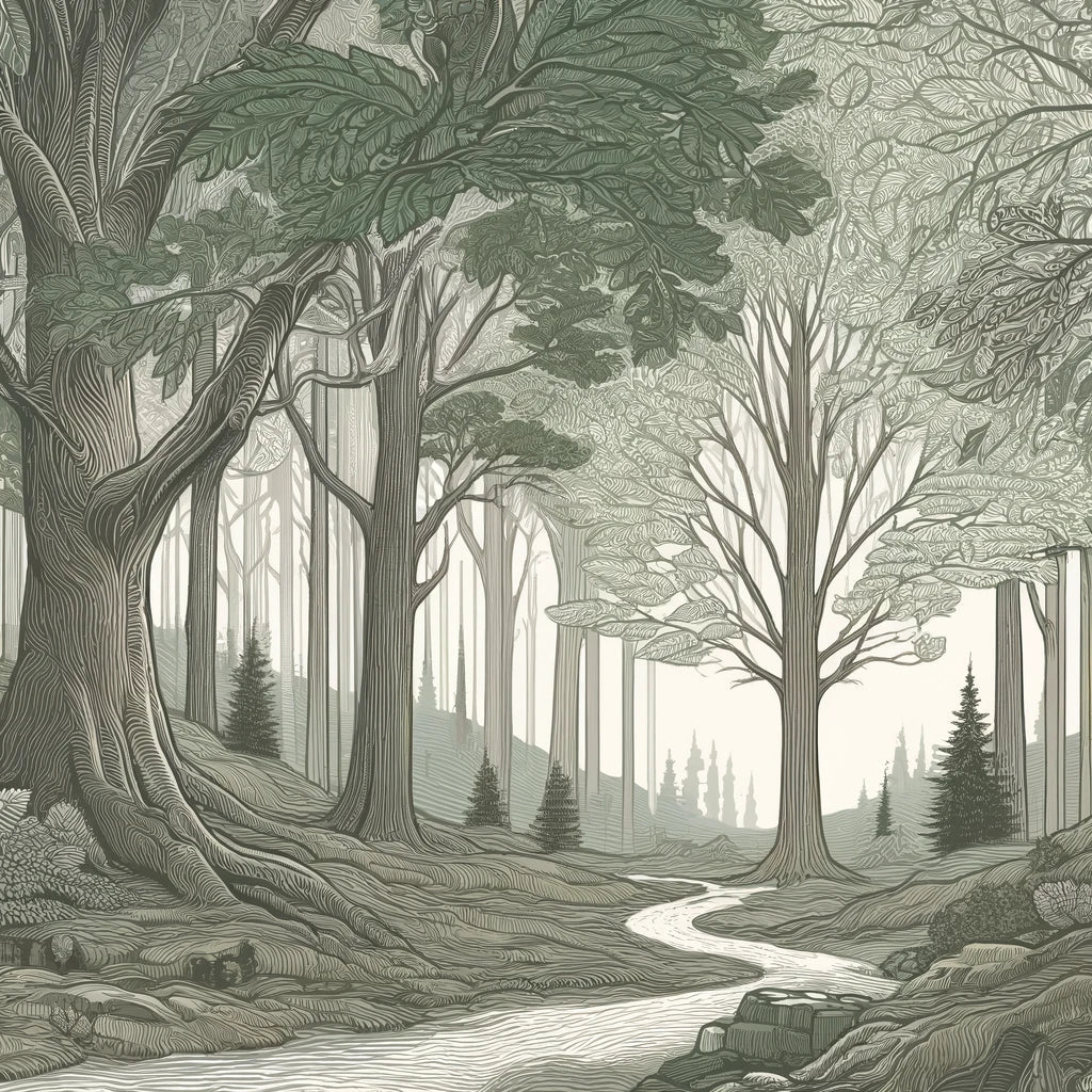 Tranquil Forest Canvas