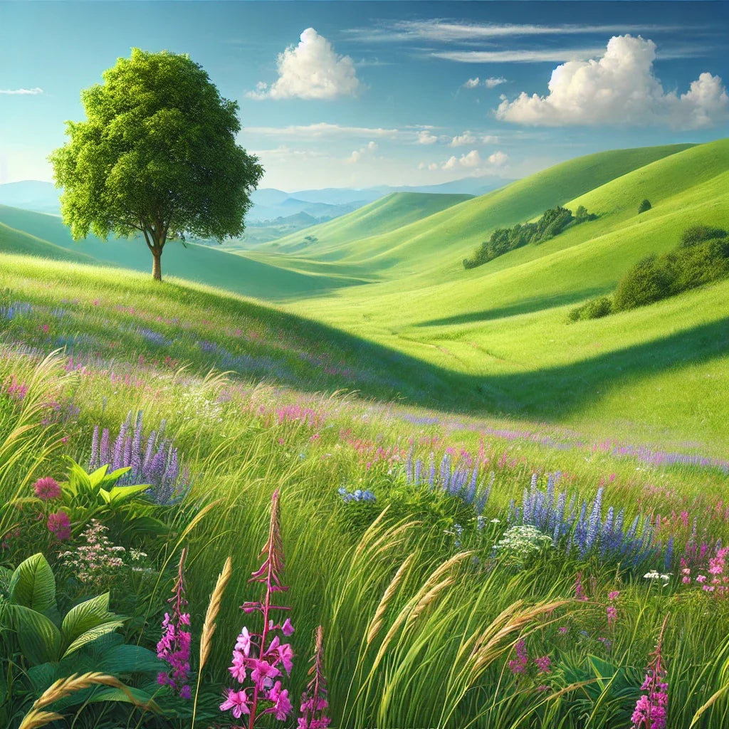 Tranquil Meadow Canvas