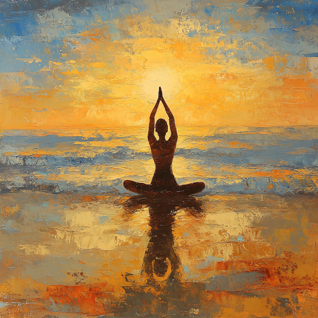 Tranquil Pose Canvas