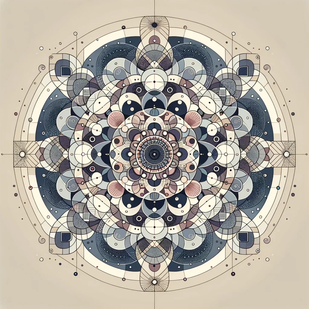 Tranquil Symmetry Canvas