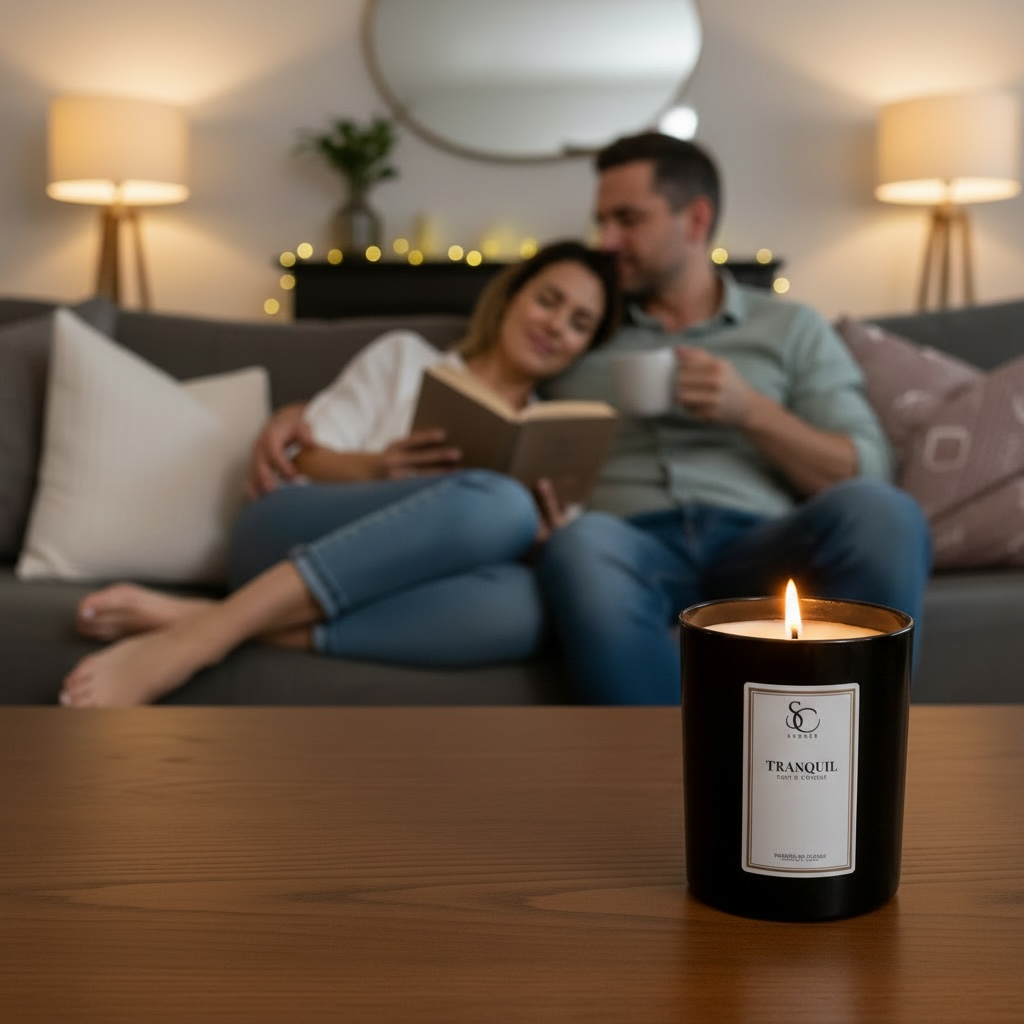 Tranquil – Luxury 30cl Soy Therapy Candle for Rest & Unwind