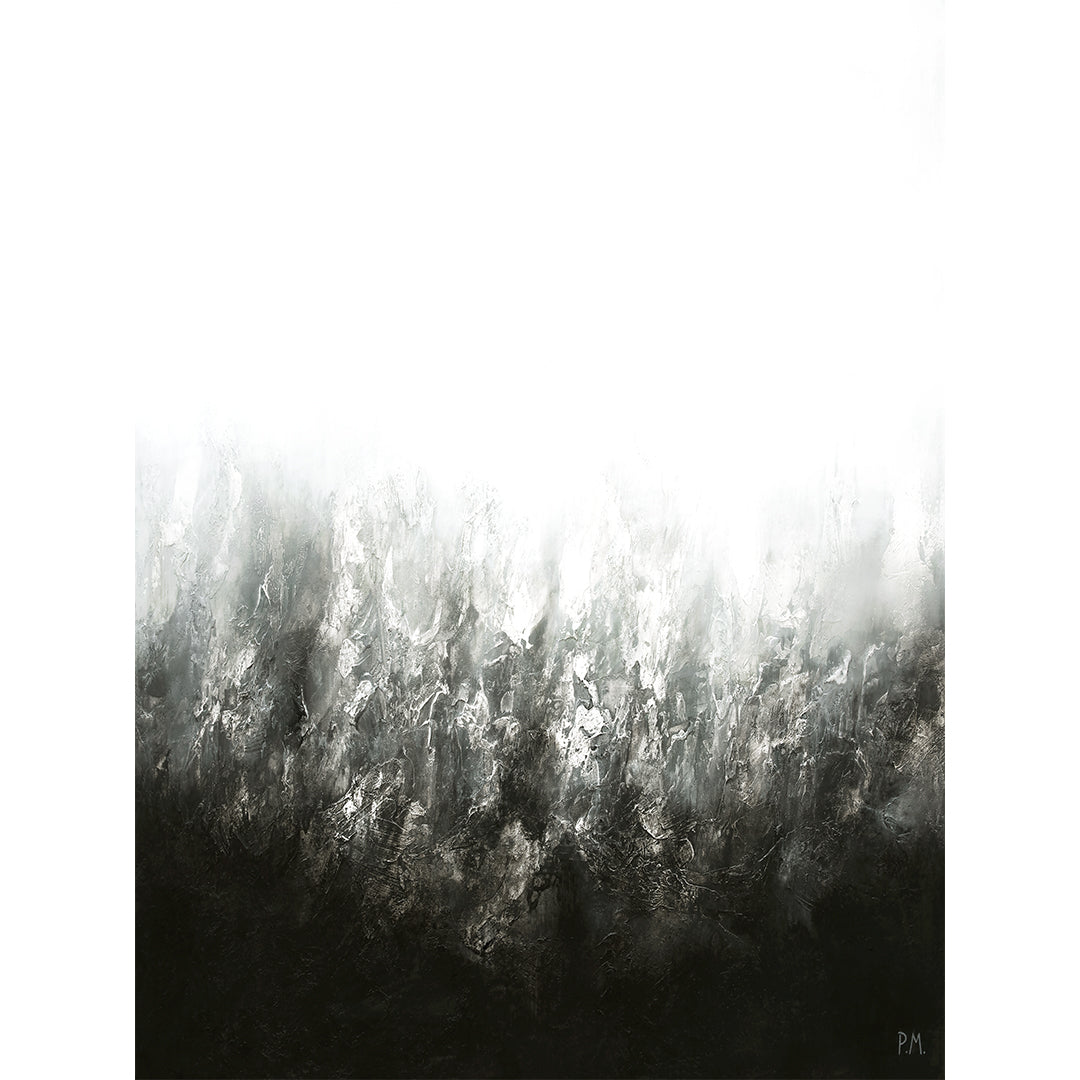 Transition Portrait Framed Printed Canvas