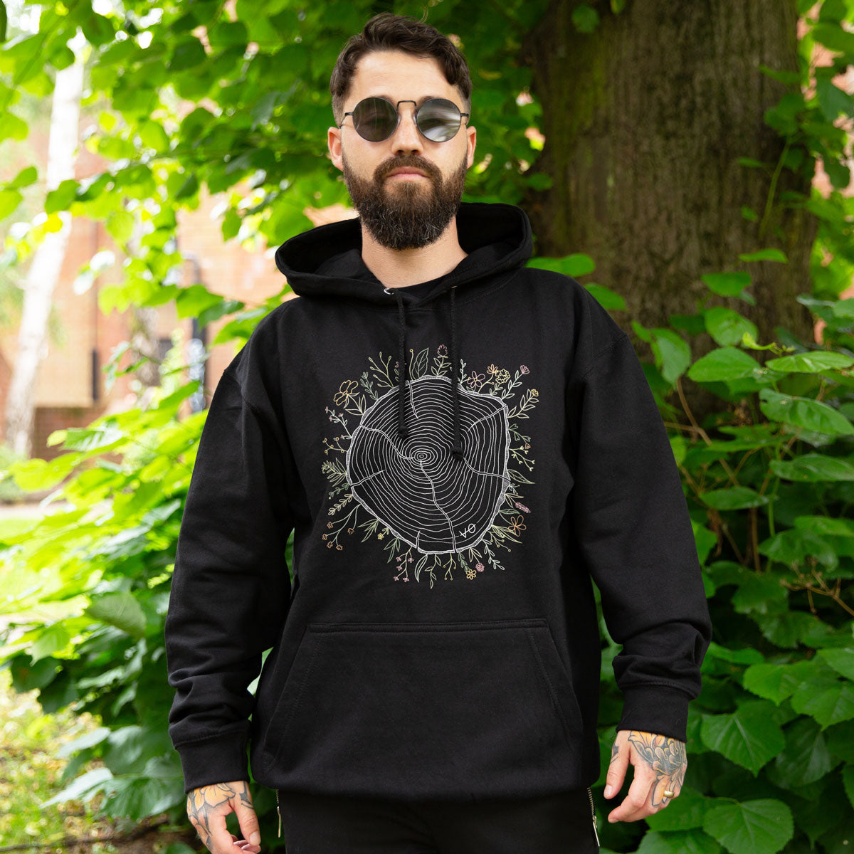 Tree Rings Hoodie (Unisex)