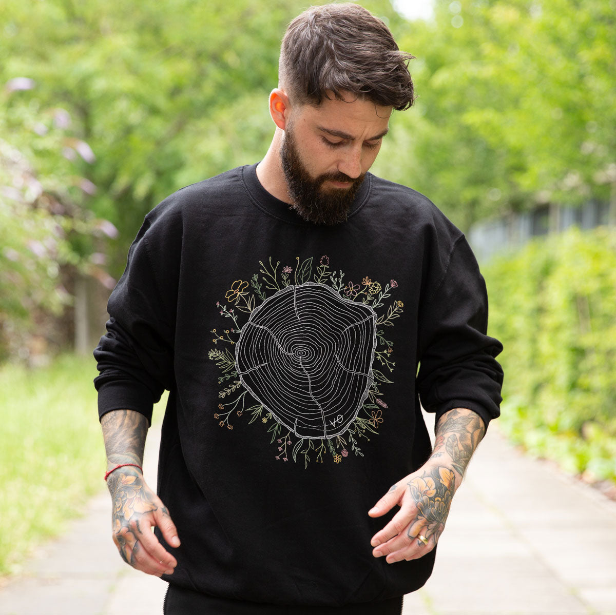 Tree Rings Sweatshirt (Unisex)