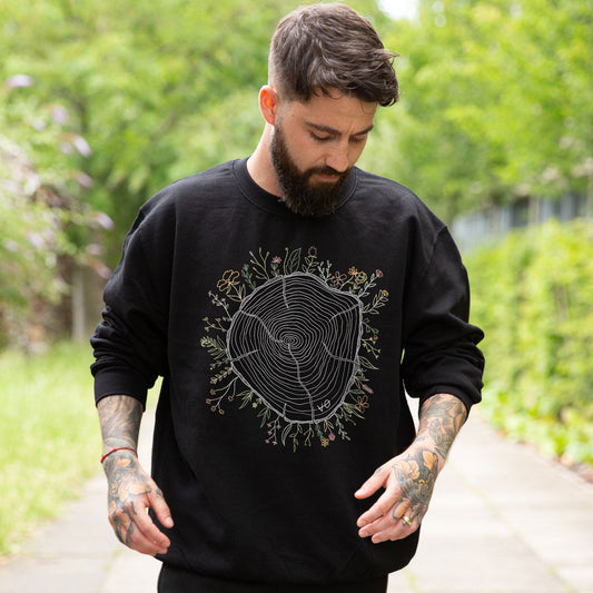 Tree Rings Sweatshirt (Unisex)