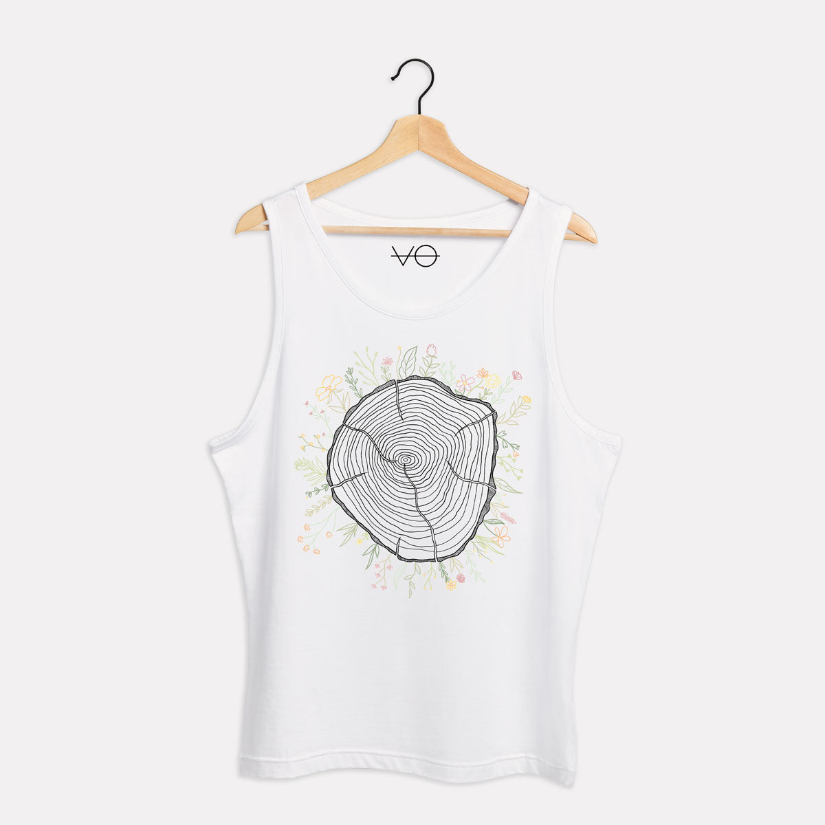 Tree Rings Tank (Unisex)