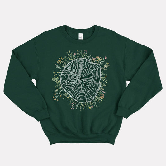Tree Rings Sweatshirt (Unisex)