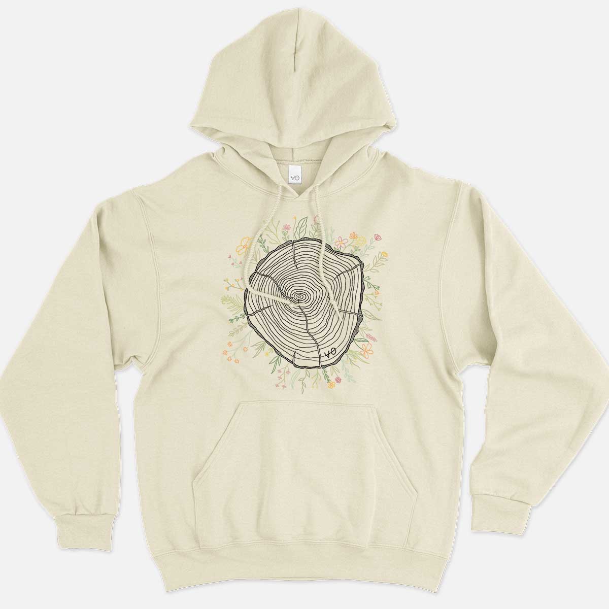 Tree Rings Hoodie (Unisex)