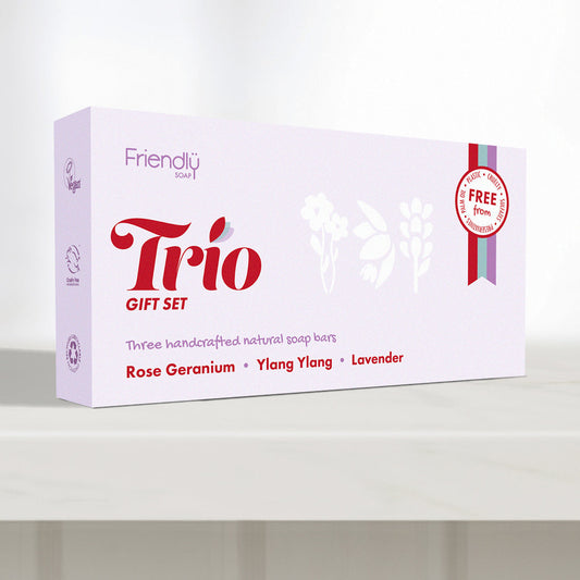 Trio Gift Set - Rose Geranium, Ylang Ylang, Lavender