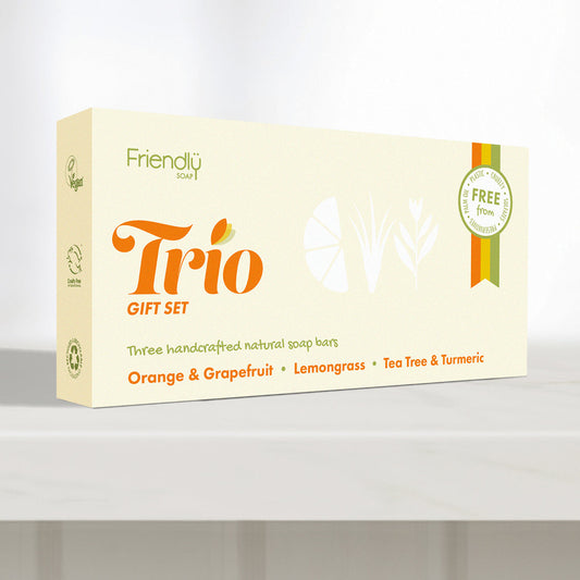 Trio Gift Set - Orange & Grapefruit, Lemongrass, Tea Tree & Turmeric