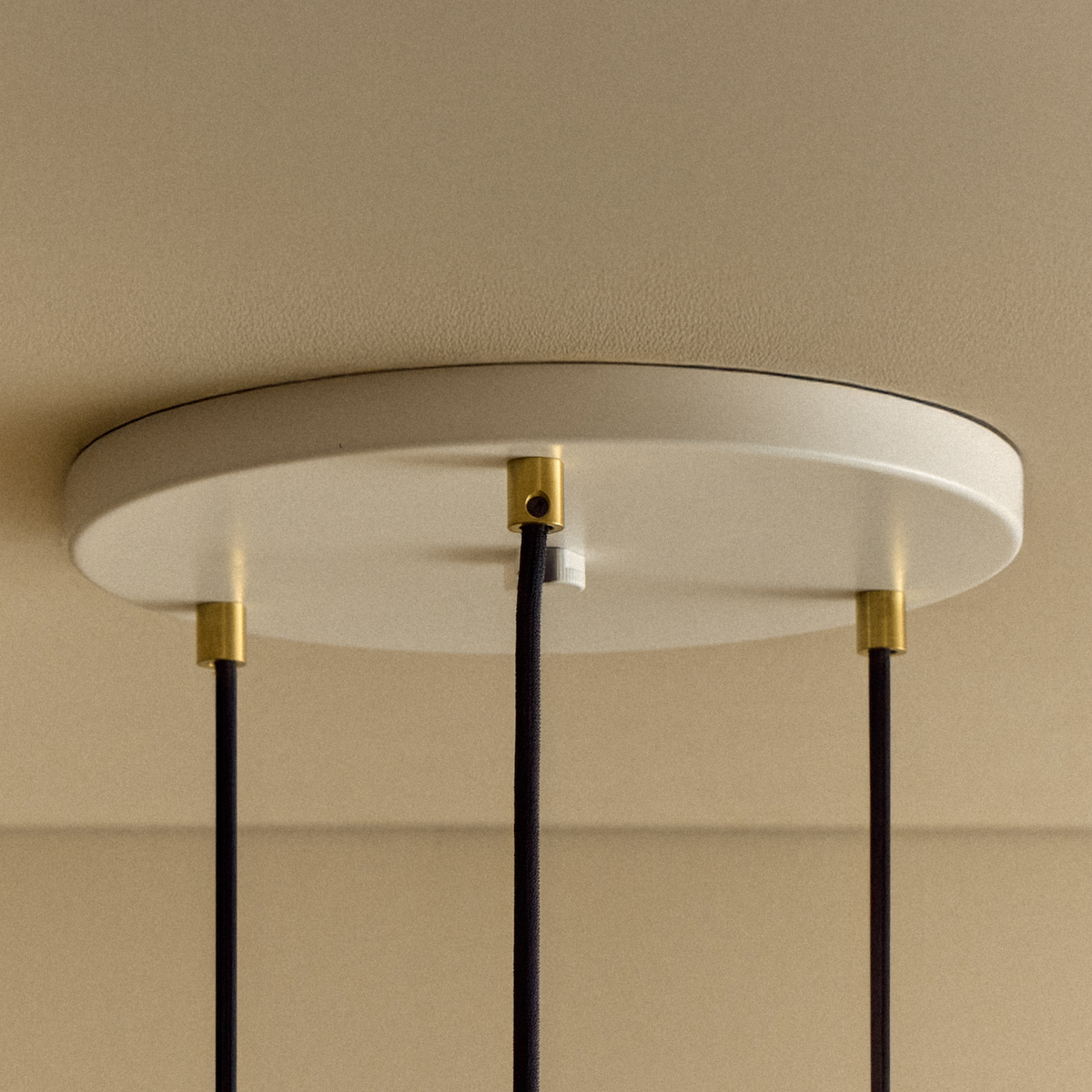 Triple Pendant in Brass