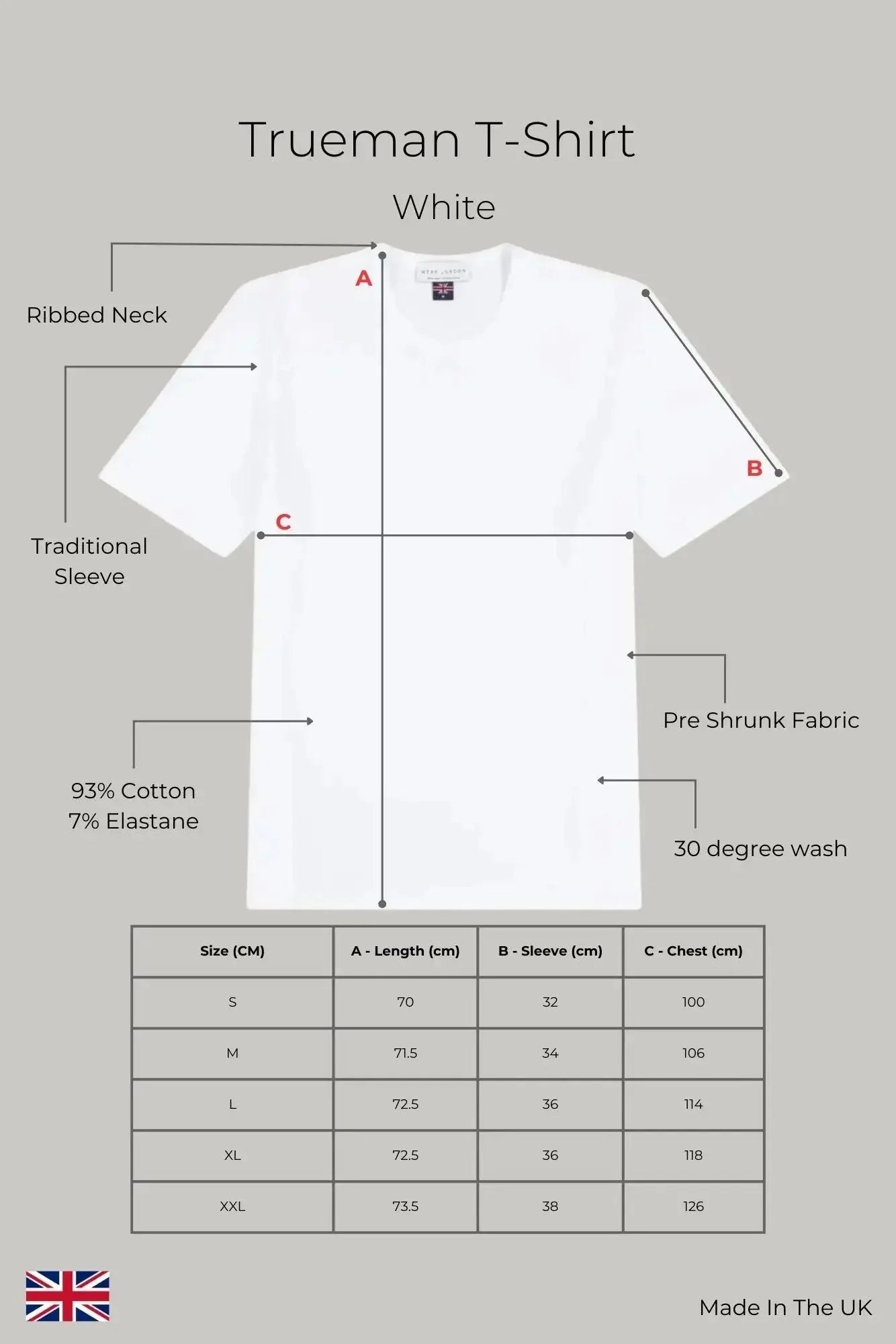 Trueman T-Shirt - White