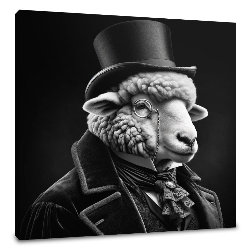 Aristocratic Ewe Canvas