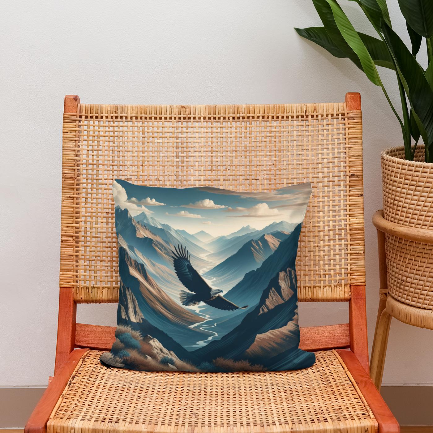 Soaring Heights Cotton Cushion