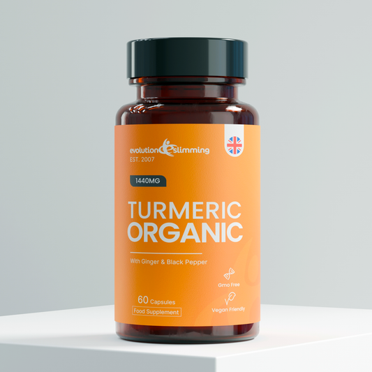 Organic Turmeric 1440mg Capsules | Joint Mobility & Wellness Support