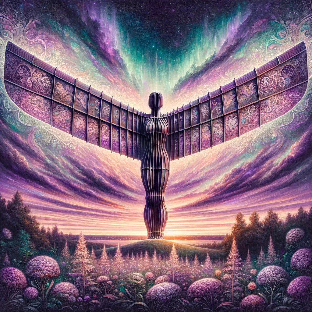 Twilight Angel's Grace at Newcastle Canvas