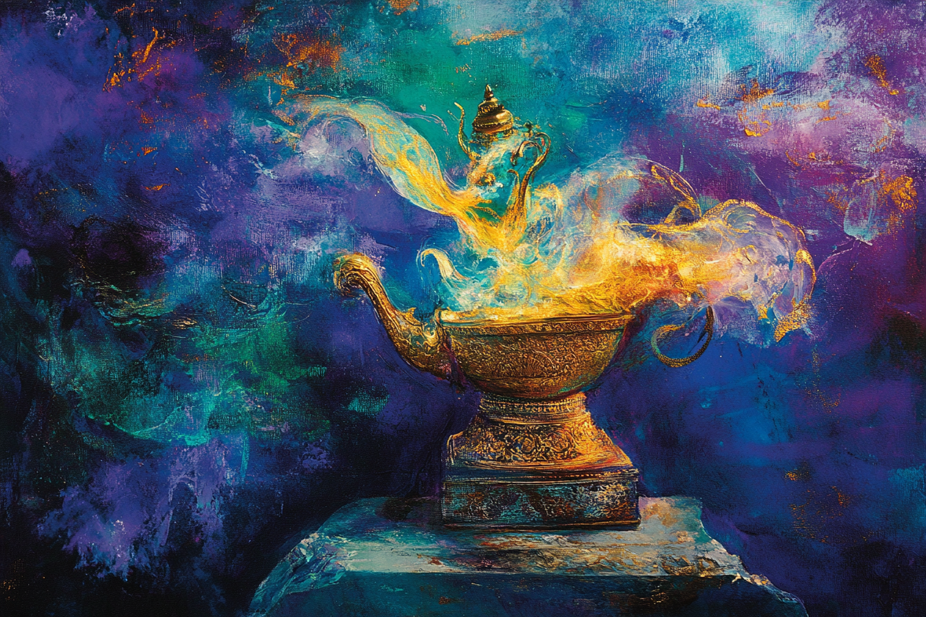 Twilight Djinn Canvas