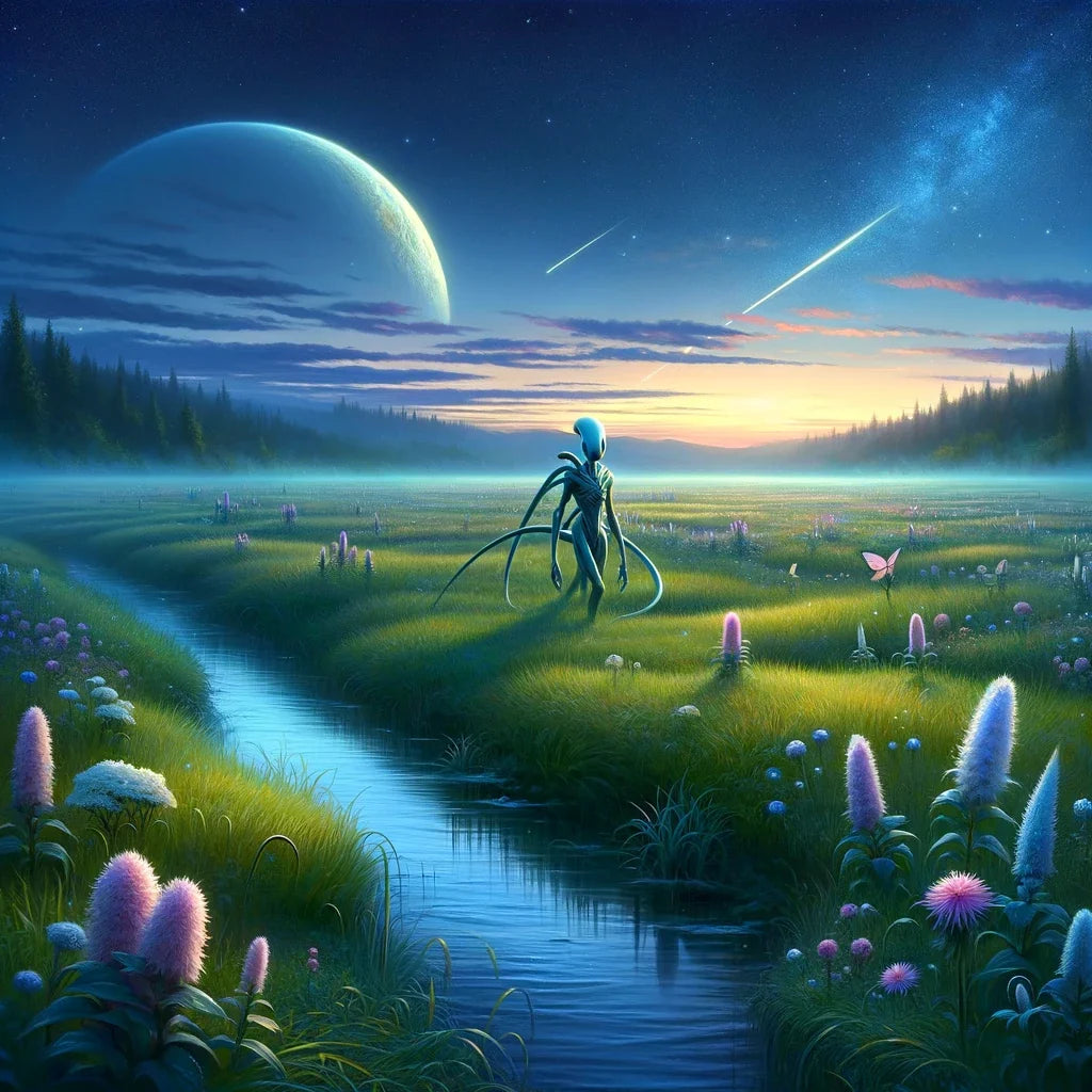 Twilight Encounter Canvas