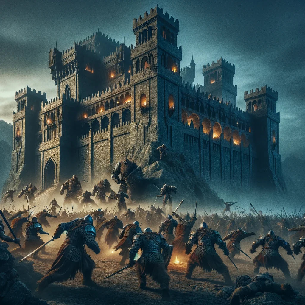 Twilight Siege Canvas