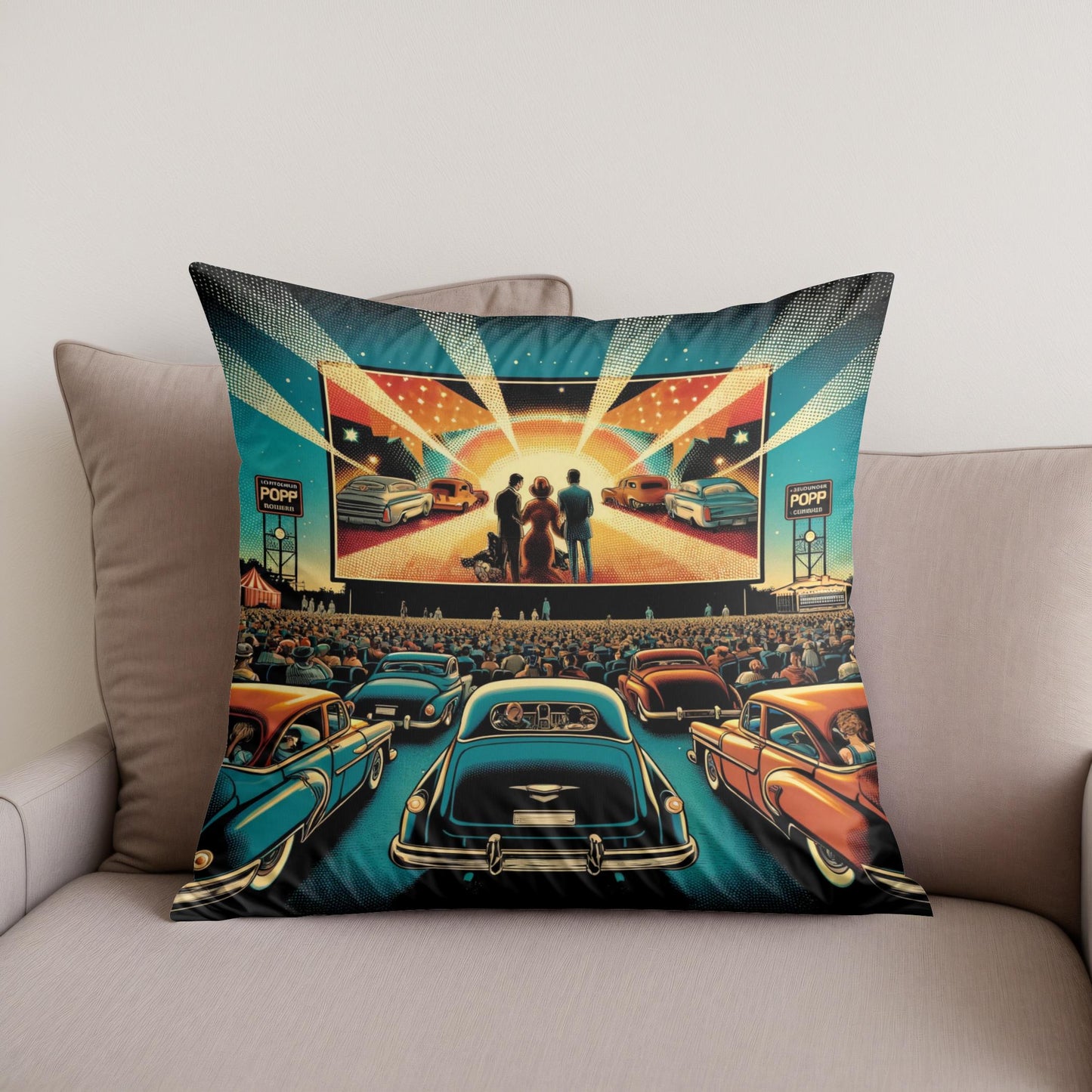 Twilight Americana Cotton Cushion